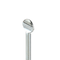Zoro Select Thumb Screw, #10-24 Thread Size, Spade, Zinc Plated Steel, 2 in Lg, 1000 PK 1032T - alternate 2